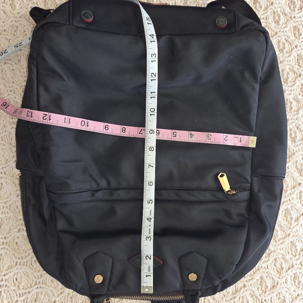 MZ Wallace Black Soho Nylon Backpack Versatile Excellent Pre-Loved Condition - Picture 9 of 11
